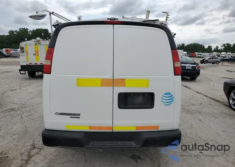 2013 Chevrolet Express G2500 из США, поврежденный, VIN 1GCWGFCA5D1140428